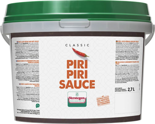 Verstegen Piri Piri Sósa 2,7 L/stk