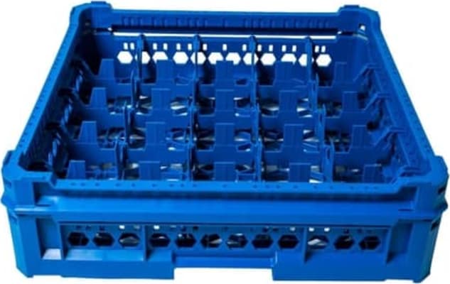 Genus uppþvottagrind 25 hólfa H65-120mm