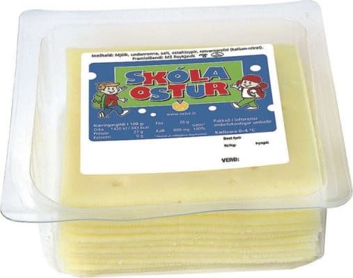 MS Skólaostur 16sn. 26% 18&#215;330 g/ks