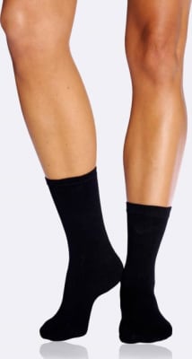 Boody Women's Everyday Socks Black 34-40