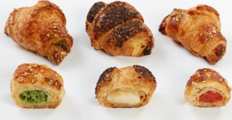 Mini Croissant blönduð 33g