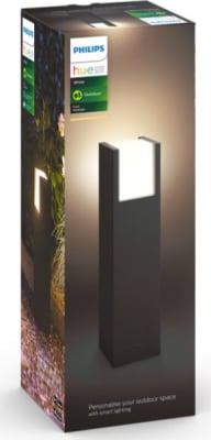 HUE Fuzo stólpi svartur 1 x 15w