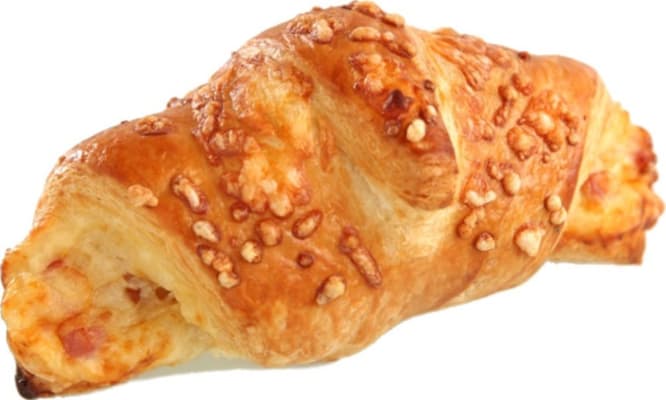 Croissant með skinku og osti 100g