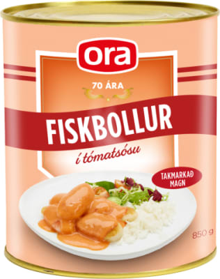 Ora Fiskbollur í tómat 1/1 dós 850g