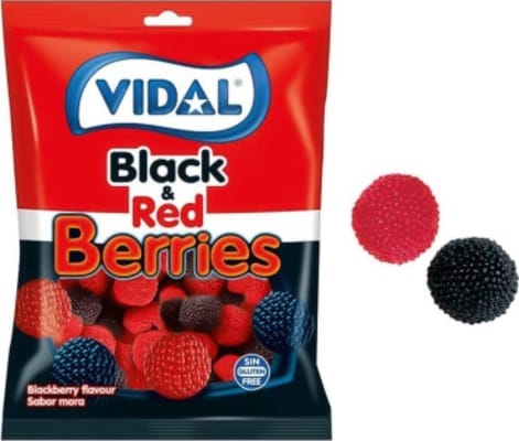 Vidal Black & Red Berries 90g