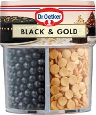 Dr.Oetker kökuskraut Black and Gold 78gr