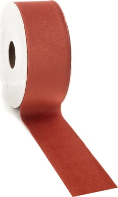 5mtr.VELVET Borði 40mm. Red Rustic(5)