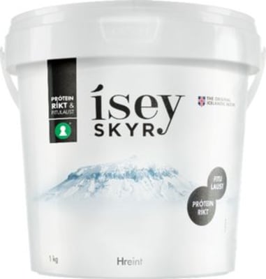 MS Ísey skyr.is hreint 1 kg/ks (6 stk/ks)