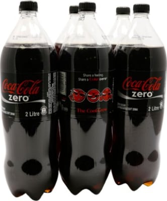 COCA COLA ZERO 6X2L