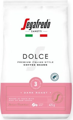 Segafredo Dolce Kaffi Baunir 5x425g