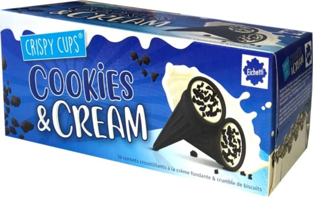 Crispy Cups Cookies & Cream 100g