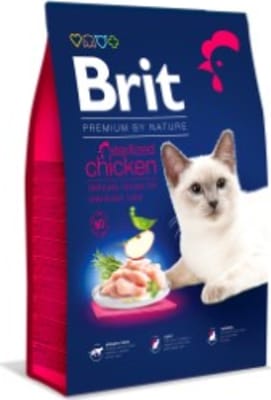 Brit PBN Cat Sterilized Chicken 8kg