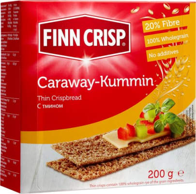 $Finn Crisp Kúmen 18x200g