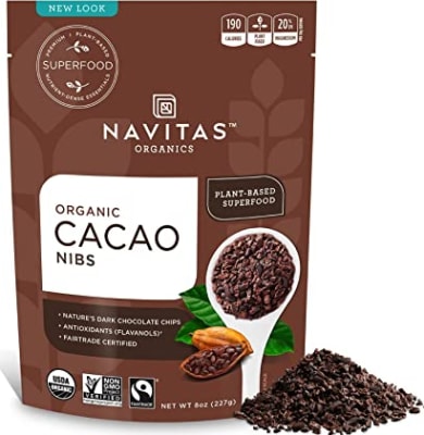 ORGANIC RAW CACAO NIBS 227 gr