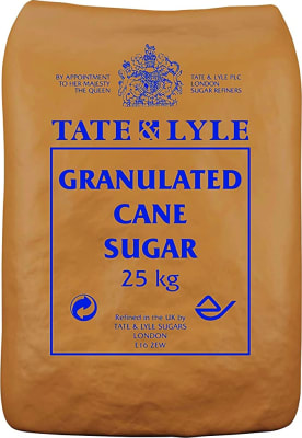 Tate & Lyle granulated sugar 25 kg