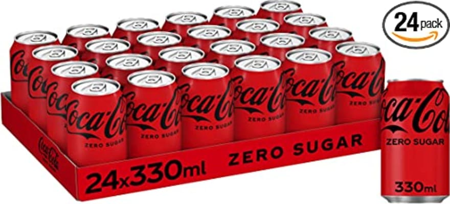 COCA COLA ZERO 20X330ML