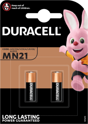 Duracell MN21 Security 2stk - 12V Alkaline