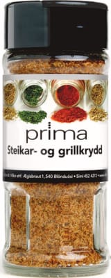 Steikar & Grillkrydd 70g *10 glös