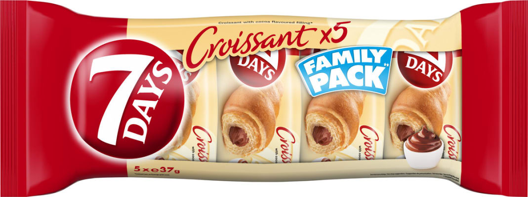 7 Days Croissants Cocoa 5pack
