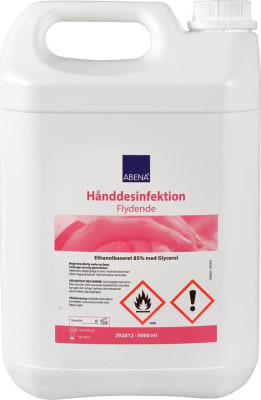 Handsótthreinsir fljótandi, Abena 85% 5ltr