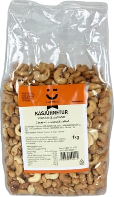 Ekran Kasjúhnetur rist/salt 1kg (6)