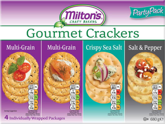 MILTON'S CRACKERS 680G