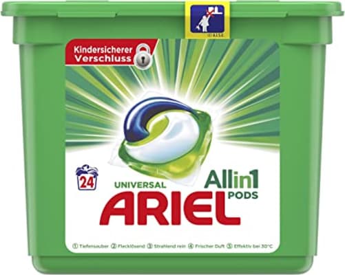 ARIEL ALL IN 1 PODS 24 washes