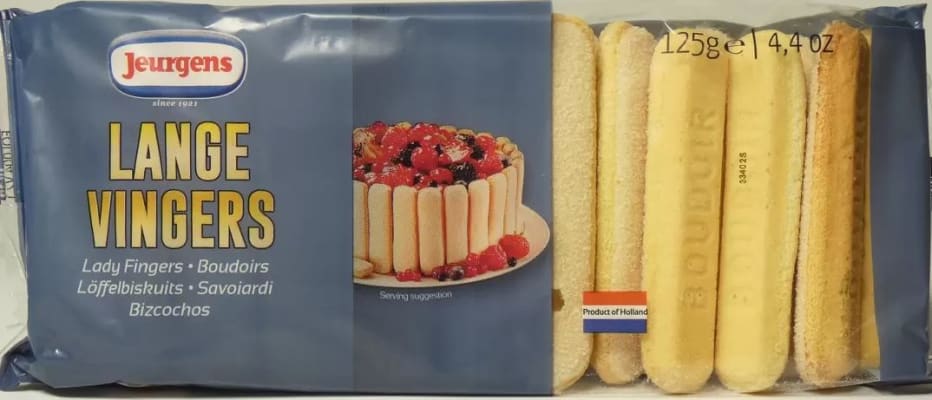 Jeurgens Lady Fingers 24x125g.