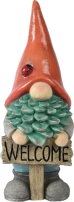 Gnome stytta Welcome 18x47cm. (2)