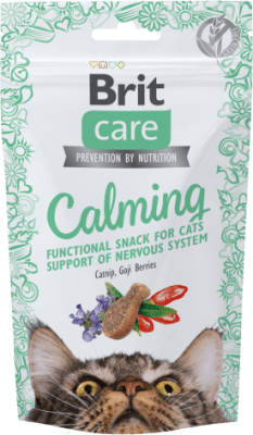 Brit Care Cat Funct. Snack Calming Chicken 50g