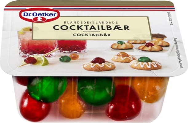 Dr.Oetker Cocktailber Blönduð 100 Gr