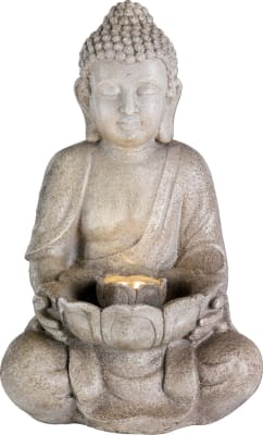 Gosbrunnur Buddah sitjandi 30x45cm. (1)