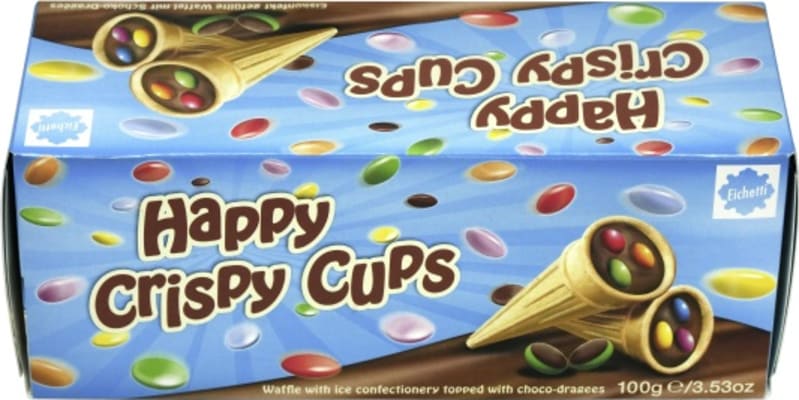 Crispy Cups Happy Cups 100g