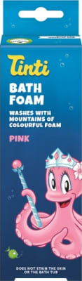 Bath foam pink