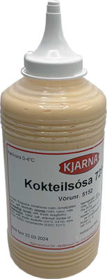 Kjarna Kokteilsósa 725ml 6 stk/ks