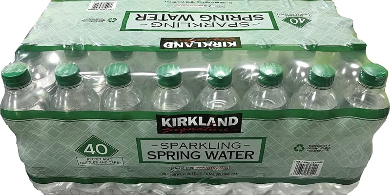 KS SPRING SPARKLING WATER 40 x 500 ml ✪