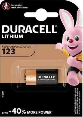 Duracell 123A 1stk -3V Lithium Battery