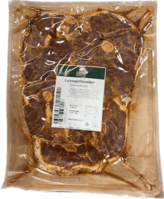 Í.l lambagrillsneiðar m/kryddsmjöri ca 600 gr