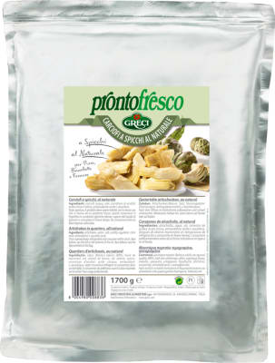 Þistilhjörtu í saltlegi 1,7 kg í poka Greci