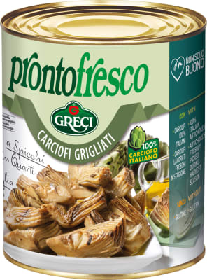 Þistilhjörtu grilluð 800g Greci