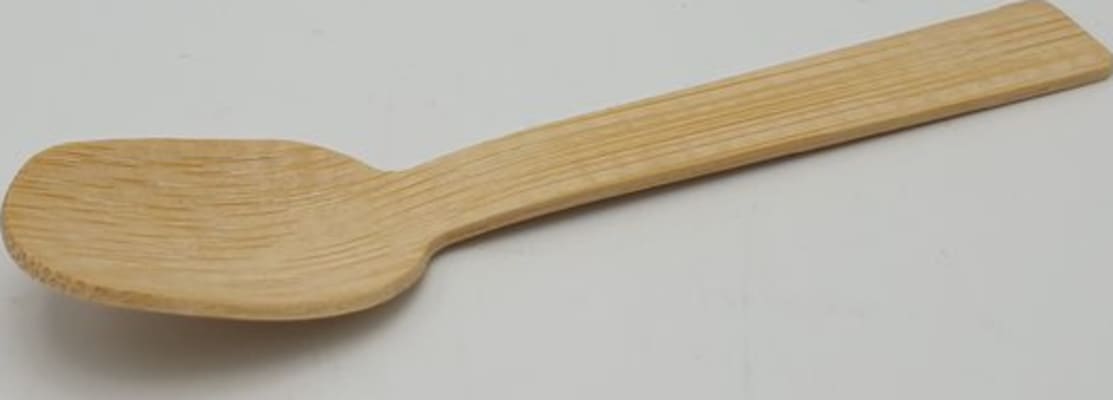 Ísskeiðar bambus 10,5cm 1000stk