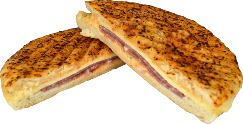 Ítölsk Samloka með skinku, osti og hot sósu 14x200g