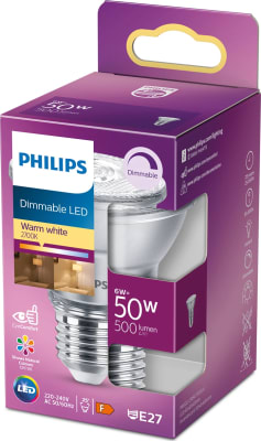 /LEDG Bakspegilpera 50W PAR20 E27 Dimmanleg