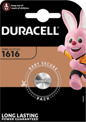 Duracell CR1616  1stk - 3V Lithium Coin