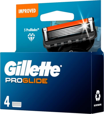 Gillette Proglide Manual Blöð (4pk)