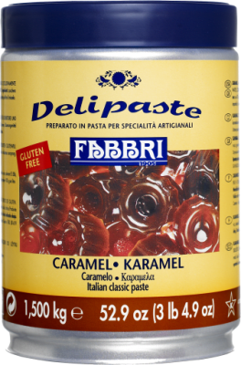 Fabbri bragðefni karmella 1,5kg