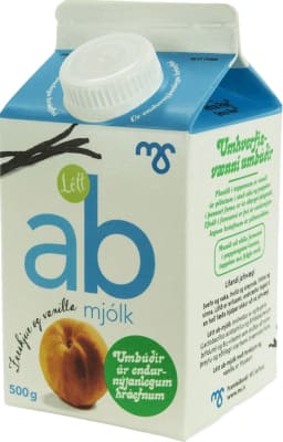 Ab mjólk ferskju 500 ml