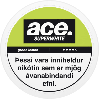 Ace Green Lemon 16mg/g - 9,6mg/púði