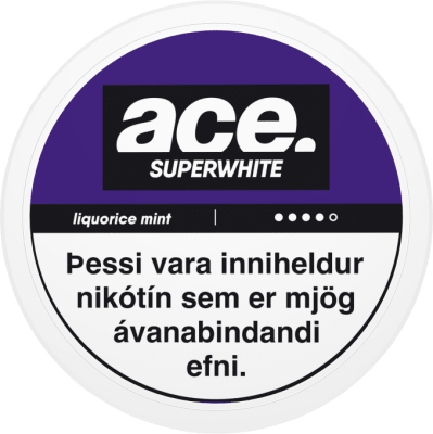 Ace Liquorice-Mint 16mg/g - 9,6mg/púði