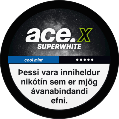 Ace X Cool Mint 20mg/g - 12mg/púði